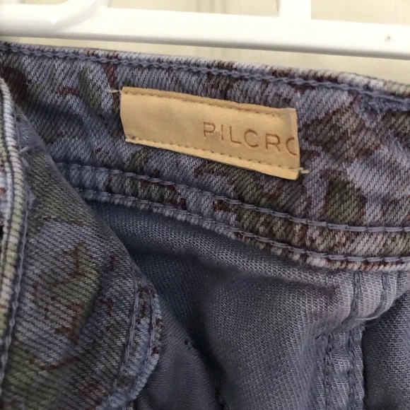 Floral Pilco Boyfriend slim Fit Jeans -Anthropologie y2k inspired - Picture 5 of 8